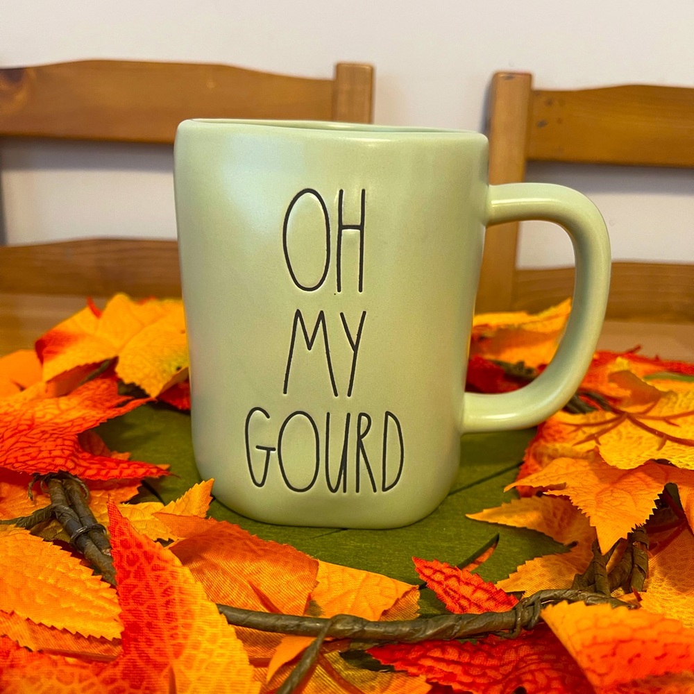 Rae Dunn Oh My Gourd mug